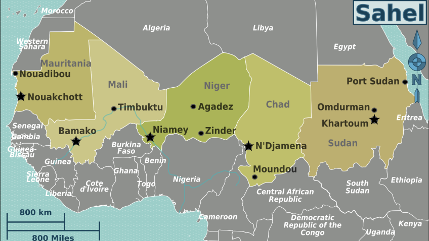 Vlada Malija najavila povlačenje iz struktura “Sahelske petorice” Saharan_Africa_regions_map-848x478